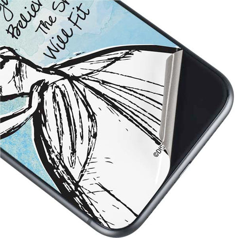 Disney Cinderella Sketch Art Shoe Will Fit iPhone 11 Skin